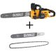 DEWALT 60V MAX 20in. Brushless Battery Powered Chainsaw (Tool Only) with 20in. Chainsaw Bar & 20in. Chain (68 Link)
