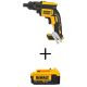 DEWALT 20V MAX XR Cordless Brushless Drywall Screw Gun Threaded Clutch Housing and 20V MAX XR 4.0Ah Battery