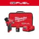 Milwaukee M12 FUEL 12-Volt Lithium-Ion Brushless Cordless 1/4 in. Hex Impact Driver Compact Kit W 2.0Ah Battery and Bag