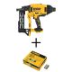 DEWALT 20V MAX 9-Gauge Cordless Fencing Staple Nailer (Tool Only) w/1.75 in. x 9-GA Galvanized Fencing Staples(960 per Box)