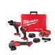 Milwaukee M18 FUEL 18-V Li-Ion Brushless Cordless Hammer Drill/Impact Driver Combo Kit with 4-1/2 in./5 in. Variable Speed Grinder