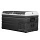 VEVOR Outdoor Refrigerator 2.82 cu. ft. Dual Zone Car Fridge Freezer Electric Compressor Cooler Dual Door Chest Fridge, Black