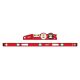 Milwaukee 10 in. 360¬∞ Locking Die Cast Torpedo Level with 48 in. Magnetic I-Beam Level (2-Piece)