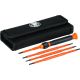 Klein Tools 8-in-1 Insulated Precision Screwdriver Set with Case