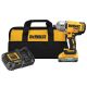 DEWALT 20V MAX XR Lithium-Ion Cordless 1/2 in. Impact Wrench with Hog Ring Anvil Kit with POWERSTACK 5.0Ah Battery and Charger