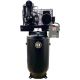 COMPRESSED AIR SYSTEMS Industrial Gold 80 Gal. 7.5 HP Vertical 1-Phase Low RPM 175 PSI Electric Air Compressor with Quiet Operation