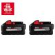 Milwaukee M18 18-Volt Lithium-Ion High Output XC 8.0 Ah Battery (2-Pack)