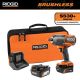 RIDGID 18V Brushless 4-Mode 1/2 in. High-Torque Impact Wrench Kit with 4.0 Ah Battery, Charger, and 18V 4.0 Ah Battery