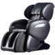 Furniture of America Hollis Black Leatherette Massage Chair With S-Track, Heated