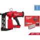 Milwaukee M18 FUEL 18-Volt Brushless Cordless Utility Fencing Stapler w/2 in. 9-Gauge Galvanized Staples 960 per Box (2-Pack)