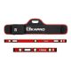 Kapro MaxPro 24 in., 48 in., Case Aluminum Non-Magnetic I-Beam Level Set