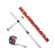 Kapro Drywall Set 36 in., T-Square, Utility Blade Aluminum Magnetic Level Set