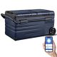 BODEGA 3.2 cu. ft. 82 Qt. Frost Free Car Refrigerator Portable 12/24-Volt DC and 110-240-Volt AC Dual Zone Car Freezer in Blue