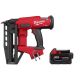 Milwaukee M18 FUEL 18V Gen ll 16-Gauge Straight Finish Nailer and M18 5.0Ah Battery