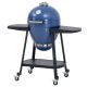 Sunjoy Portable 20 in. Outdoor Charcoal Egg Grill Nany Kamado Grill with Pizza Plate Ultimate BBQ Grill and Smoker with Wheels