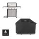 Weber Genesis S-315 3-Burner Natural Gas Grill in Stainless Steel with Grill Cover