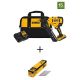 DEWALT 20V MAX XR Lithium-Ion Cordless 15-Gauge Finish Nailer with 2-1/2 in. x 15-Gauge Galvanized Angled Nails (2500 Pieces)