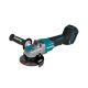 Makita 40V max XGT Brushless Cordless 5 in. X-LOCK Paddle Switch Angle Grinder with X-LOCK 40-Grit Flap Disc (Qty 7)
