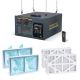 ‚ÄéPOWERTEC 3-Speed Remote Controlled Air Filtration Systems (300/350/400 CFM) with Inner and Outer Filters Replacement (2 of Each)