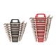TEKTON 3/8-1 in., 10-27 mm Angle Head Open End Wrench Set with Holder (27-Piece)