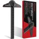 Saker Angle Finder Protractor, Angle Gauge with 0-180¬∞ Angle Measuring Tool (Black)