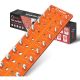 Saker 16 in Nut and Bolt Thread Checker, 14 Metric and 14 Standard Sizes Bolt and Nut Identifier Gauge