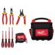 Milwaukee Electricians Screwdriver Set with 15 in. PACKOUT Tote Bag (8-Piece)