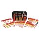 Wiha Master Electrician's 1000-Volt Insulated Tool Set In Canvas Tool Bag (50 Piece)