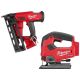 Milwaukee M18 FUEL 18-Volt Lithium-Ion Brushless Cordless Gen II 16-Gauge Angled Finish Nailer with Jig Saw