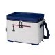 29 qt. Portable Insulated Soft-Side Cooler Bag with 4-Cup Holders and Removable Hard Line-Blue with White