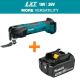 Makita 18V LXT Lithium-Ion Cordless Variable Speed Oscillating Multi-Tool with Blade w/ 18V LXT Lithium-Ion Battery Pack 5. 0Ah