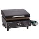 CUISINART OUTDOORS 17 in. Tabletop Gas Griddle 1-Burner with Hood Black