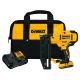 DEWALT 20V MAX XR Lithium-Ion 16-Gauge Cordless Finish Nailer Kit with (2) 2.0Ah Batteries, Charger and Kit Bag
