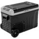 37 cu ft. (35L) Portable Electric Cooler with Wheels and 2 Baskets-12-Volt Fridge-4‚Ñâ~68‚Ñâ in Black