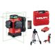 Hilti PM50-MG 22V 130 ft. Green Self-Leveling Multi-Line Laser Level w/Wall Mount, Battery, Charger, Tripod, Receiver and Case