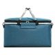 Justincity 20 qt. Large Insulated Foldable Soft-Side Cooler Bag for Outdoor Camping, Picnic and Travel in Blue