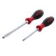 Wiha Soft Finish XHeavy Duty Slotted and Phillips Screwdriver Set (2-Piece)