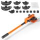 SKYSHALO Pipe Tube Bender, 3/8 in. to 1 in. OD Manual Pipe Tube Bender with 7 Bending Dies 180¬∞ Copper Aluminum Pipe Bender
