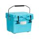 16 qt. Portable Insulated Ice Cooler with 24-Can Capacity, Leakproof, 4-Day Cold, Lockable and 2-Cup Holders in Blue