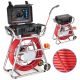 SKYSHALO Sewer Camera 328 ft./100m, Self-Leveling Drain Camera with 10.1 in.Touchscreen 512Hz Transmitter IP67 Snake Sewer Camera