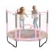SKYSHALO 60 ft. Kids Trampoline, 5FT Indoor Outdoor Trampoline, Mini Toddler Recreational Trampolinewith Safety Enclosure Net