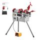 SKYSHALO 750W 28RPM Electric Threading Cutting Machine, 1/2 to 2 in. Pipes Threading Cutter Tool with Foot Pedal