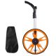 SKYSHALO Measuring Wheel in feet and inch 12.5 in. Wheel Diameter, ABS + Aluminum Oxide Measuring Wheel, Measurement 0-9,999 ft.