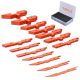 SKYSHALO Router Table Adjustment Bars, Durable Aluminum Construction Blocks, 14-Piece Set, 2.2 in. H Hand Tool Gauge Blocks