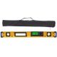 SKYSHALO Magnetic Torpedo Level, 24 in. Aluminum Magnetic Torpedo Level LED Backlit Screen Mechanical Bubble Vials Ruler, 1 Pack