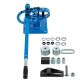 SKYSHALO YP-9 Manual Bench Top Compact Bender Pipe Bending Machine 7 Dies 1-3 in. Metal Fabrication Tube Rod Pipe Bender