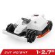 MAMMOTION Luba 2 AWD 15.8 in. RTK Robot Lawn Mower (1.25 Acre) Adjustable Cutting Height (1 in. - 2.7 in.), All Terrain, AI Vision