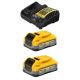 DEWALT 20-Volt MAX XR POWERSTACK Lithium-Ion Battery Starter Kit with (2) 3.5 Ah Batteries and Charger