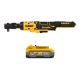 DEWALT ATOMIC 20V MAX Lithium-Ion 3/8 in. Cordless Ratchet with 20V MAX XR POWERSTACK Lithium-Ion 3.5 Ah Battery Pack