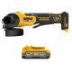 DEWALT 20-Volt MAX XR Lithium-Ion Brushless Cordless 4-1/2 in.-5 in. Grinder with 20-Volt MAX XR POWERSTACK 3.5 Ah Battery Pack